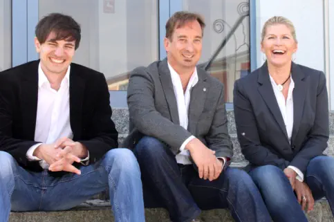mk secur Team: Mario Meier, Manfred Körber, Anke Tschimmel